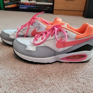 Nike Air Max ST, size 8.5, white/pink/orange